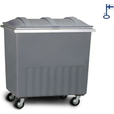 Inora 660 L gray waste container