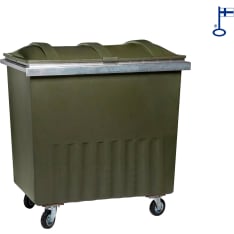 Inora 660 L green waste container