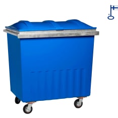 Inora 660 L blue waste container