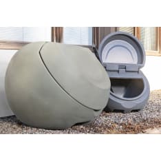 Inora 450 L vihreä hiekoitusastia