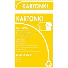 Inora KARTONKI lajittelutarra