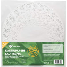 Fredman pyöreä kakkupaperilajitelma