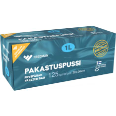 Fredman 1 l 125 kpl pakastuspussi