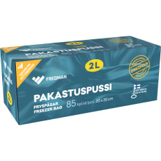 Fredman 2l 85kpl pakastuspussi