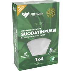 Fredman No 4/100 valkoinen suodatinpussi