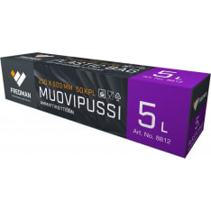 Fredman 5l 50kpl muovipussi