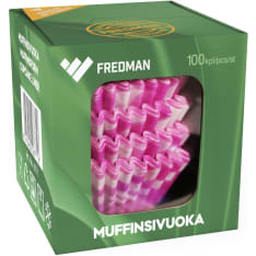 Fredman muffinsivuoka 100 kpl