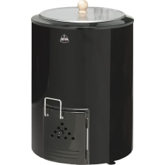 Kota 80l pyöreä musta muuripata