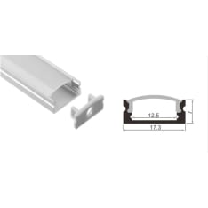 Led Energie 1m suora ledvalonauhan asennusprofiili