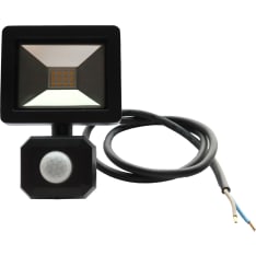Led Energie 12V IP43 800lm 10W 4000K PIR-sensori valonheitin