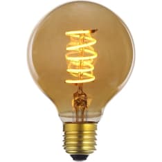 Led Energie G95/E27 4W 230lm himmennettävä amber antiikkilamppu