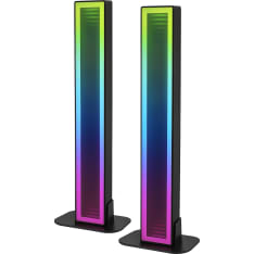 Emax Gaming Infinity LED Towers with RGB light effect and music sensor
