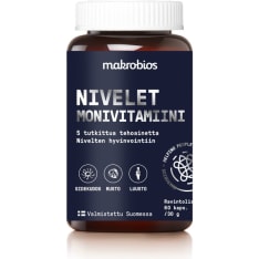 Makrobios Nivelet Monivitamiini 60 kaps. ravintolisä