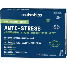Makrobios Anti-Stress 60 tabl. ravintolisä