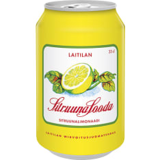 Laitilan 0,33 l Sitruunasooda