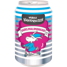 Herra Hakkarainen 0,33 l vadelmatölkki