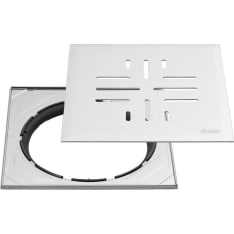 Vieser Classic Rst with frame 197x197 mm floor drain cover