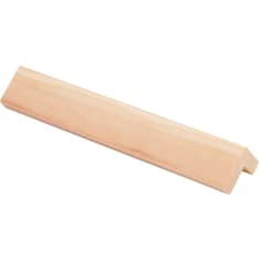 Maler Aava 22x25/13x2700 Pine EM wood-finished Outside Corner Molding