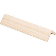 Maler Aava 32x32/26x2700 Pine EM wood-finished Outside Corner Molding ing