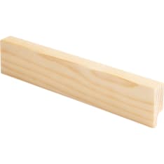 Maler Aava 12x32x2700 Pine EM wood-finished skirting board