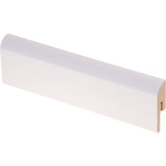 Maler Pyörre 12x42x2750 MDF E0 melamiini valkoinen jalkalista