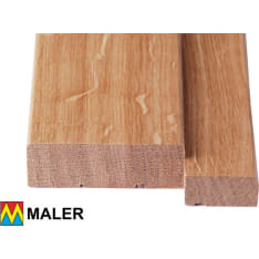 Maler 62003 M10 92x22/29 nail lacquered oak threshold