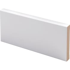 Maler Aava 12x70x3300 MDF E0 melamiini valkoinen peitelista