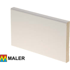 Maler 12x92x2200 mm valkoinen E0 MDF peitelista