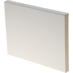 Maler Aava 12x120x2200 MDF E0 melamiini valkoinen peitelista