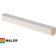 Maler Aava 16x19x2750 mm white E0 MDF shade strip