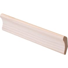 Maler Aava 30x30x2700 Pine EM white lacquered ceiling moulding