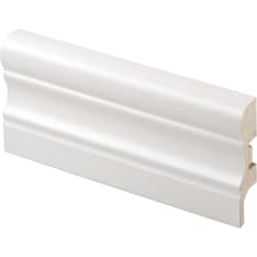 Maler Aura 16x60x2750 MDF E0 melamine white skirting board