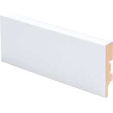 Maler Aava MDF 12x58x2750 mel white E0 skirting board