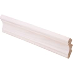Maler Aura 30x30x2700 Pine EM white lacquered ceiling moulding