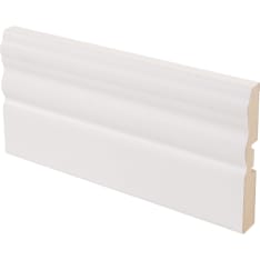 Maler 12x70x3300 MDF E0 melamine white Casing Molding