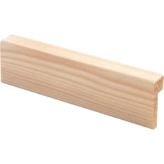Maler Aava 16x42/8x2200 Pine EM wood-finished Outside Corner Molding