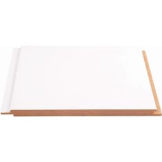 Maler 10x195x2070 STP-5 MDF E0 valkoinen sisustuspaneeli 5kpl/pkt