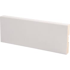 Maler Aava 12x58x3660 MDF E0 melamiini valkoinen peitelista