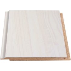 Maler Art 8x120x2070 STP-0 MDF white lacquered Pine interior panel