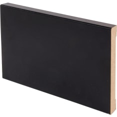Maler Aava 12x92x3300 MDF melamine black Casing Molding