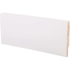 Maler Aava 12x70x3300 EM mänty valkoinen jalkalista