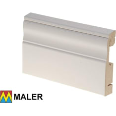Maler 19x90x2440 MDF E0 melamine white guide groove Casing Molding