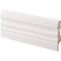 Maler Laine 16x65x2750 MDF E0 melamine white skirting board