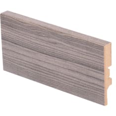 Maler Aava 12x70x2750 MDF melamine grey oak skirting board