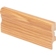 Maler Aura 16x60x2750 MDF melamiini tammi jalkalista 5kpl/pkt