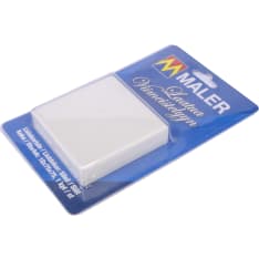 Maler 19x75x75 MDF melamine white decorative piece