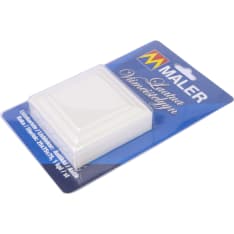 Maler 25x75x75 MDF melamine white decorative piece