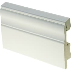 Maler 19x90x2750 MDF E0 melamine white groove skirting board