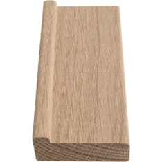 Maler 22X55 M10 wood-finished oak WC threshold