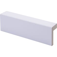 Maler 21x42/13x2200 MDF melamine Pure White E0 Outside Corner Molding